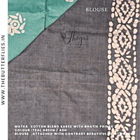 MATKA COTTON BLEND SAREE YBRSTES23180