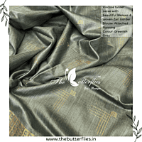 VISCOSE TUSSER SAREE YBRSTUS23380 VISCOSE TUSSER SAREE YBRSTUS23380