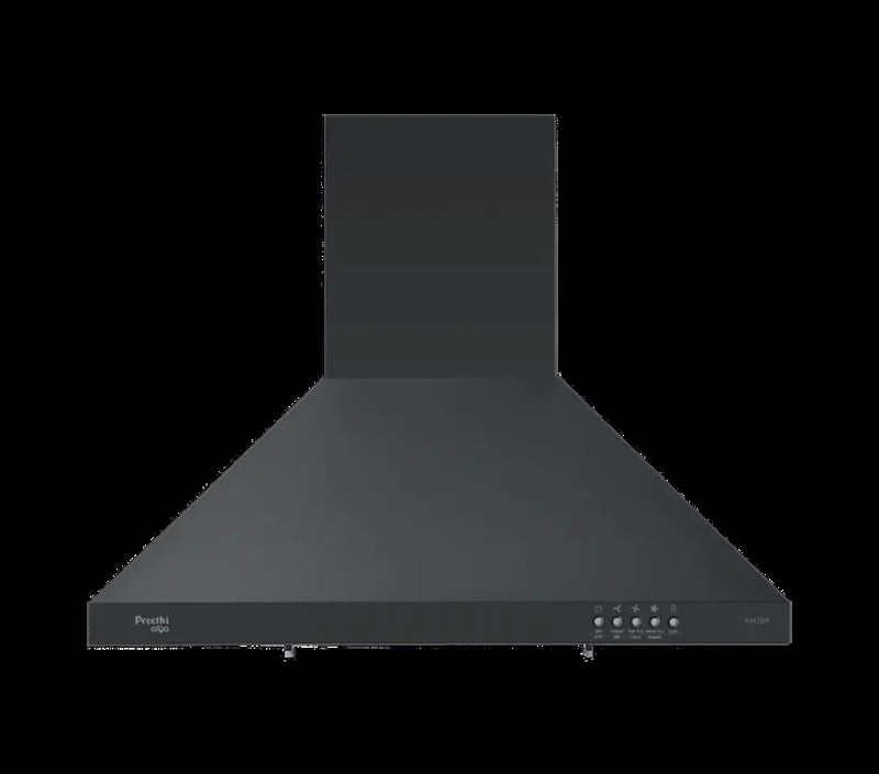 Preethi Alya KH 204, 3 Speed Chimney with 1100 m3/hr Suction, 60cm , 190 W, 2x Baffle Filter