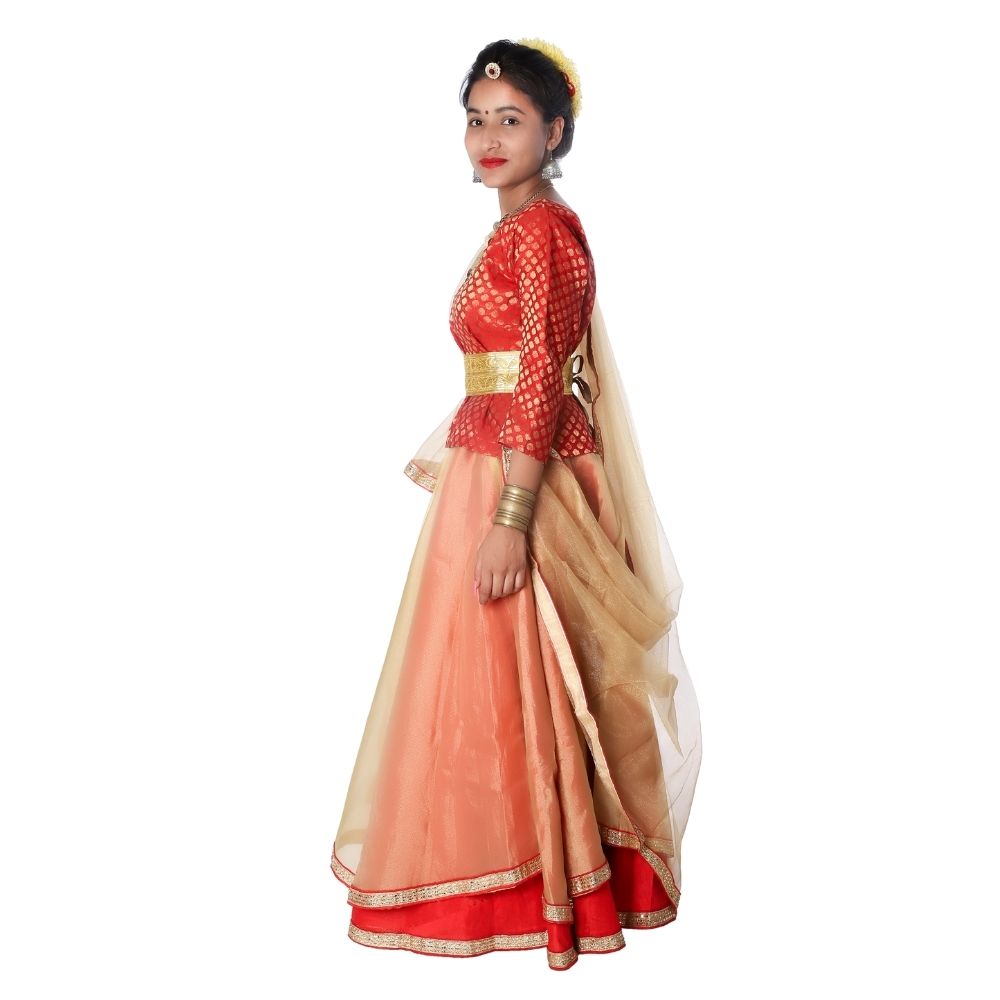 Kathak Dance Fancy Dress Costume
