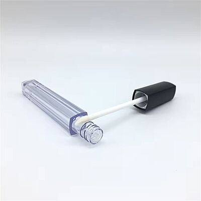 Lipstick - SQUARE - Black Cap - 3.2ml - Tall Container - Acrylic Lipstick - SQUARE - Black Cap - 3.2ml - Tall Container - Acrylic