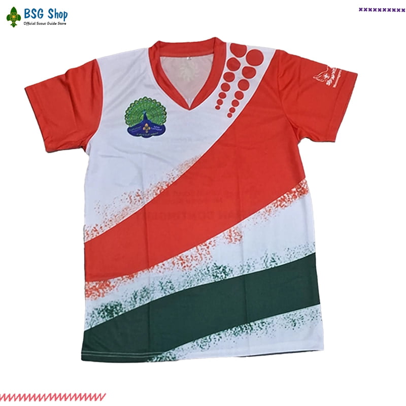 T-Shirt Round Neck Full Printed 23 World Scout Jamboree Contingent