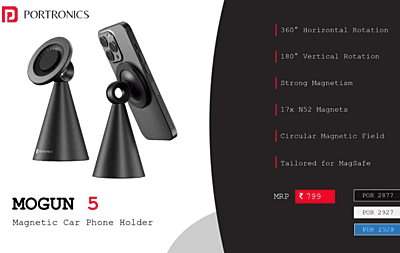 Car Phone Holder Portronics