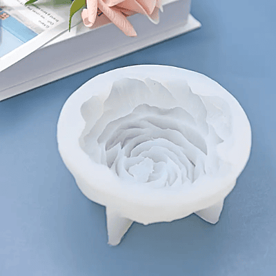 Silicon Mold Candle Peony Thin Quality Flower