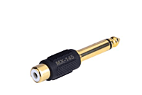 MX P-38 MONO MALE / RCA FEMALE CONNECTOR (G.P.)
