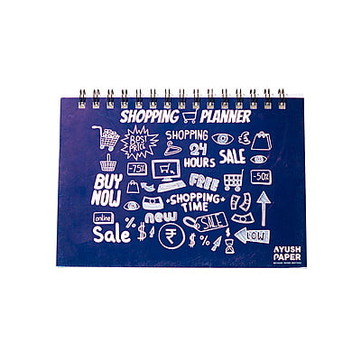 Shopping List Planner Notebook - 30 Pages Shopping List Planner Notebook - 30 Pages