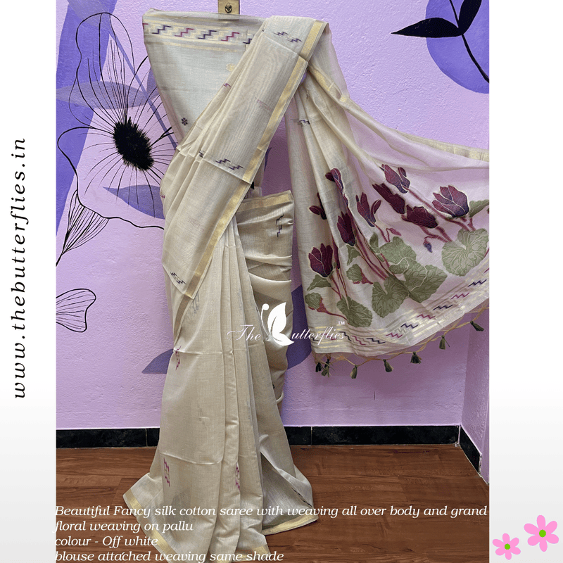 FANCY SILK COTTON SAREE MHTSSCS24332 FANCY SILK COTTON SAREE MHTSSCS24332