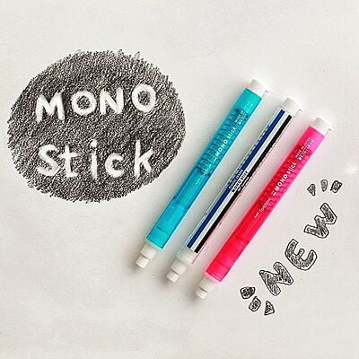 TOMBOW MONO STICK ERASER, 6.7MM TOMBOW MONO STICK ERASER, 6.7MM