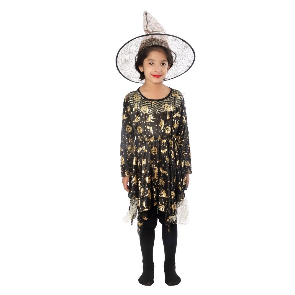 Halloween Fancy Dress Costume with Hat Halloween Fancy Dress Costume with Hat