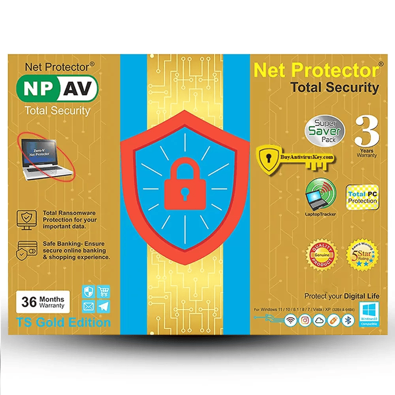 Net Protector Total Security GOLD 2023 (1pc) (3yr) Key (Multiples of 11) Net Protector Total Security GOLD 2023 (1pc) (3yr) Key (Multiples of 11)
