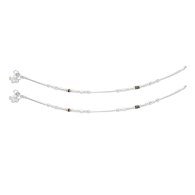 Silver Women Anklets/payals/enamel kolusu Silver Women Anklets/payals/enamel kolusu