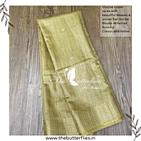 VISCOSE TUSSER SAREE YBRSTUS23385 VISCOSE TUSSER SAREE YBRSTUS23385