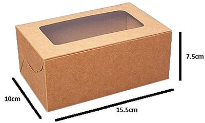 Qson Cup Cake Box 2CC