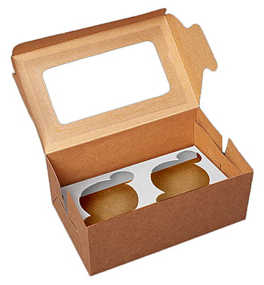Qson Cup Cake Box 2CC