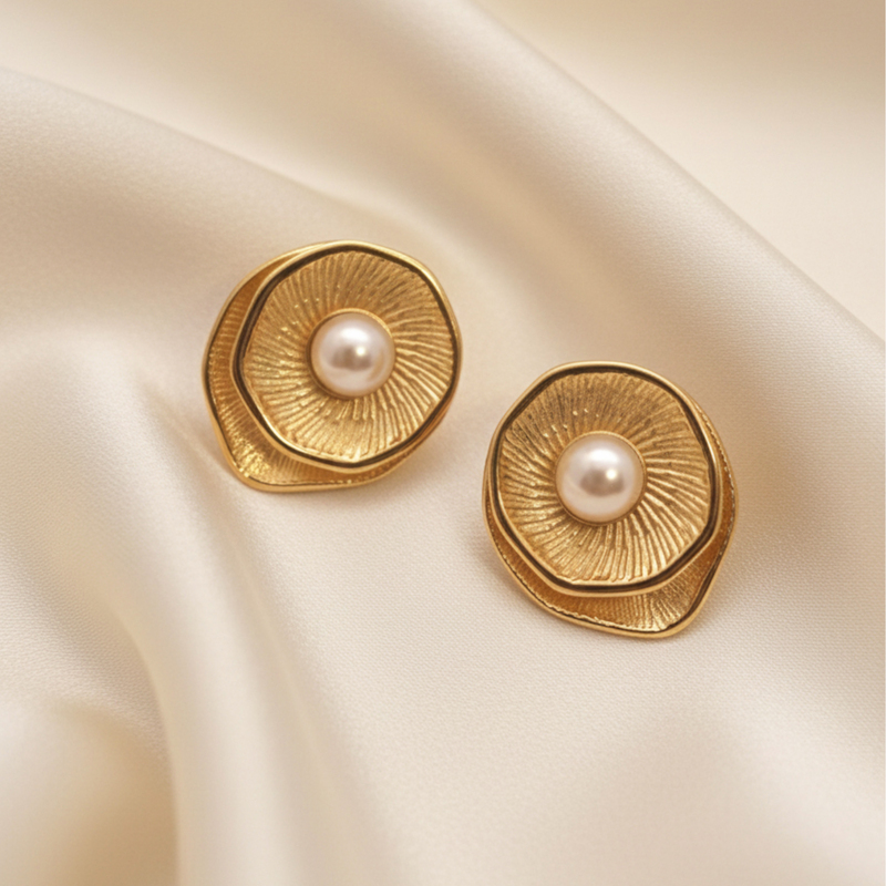 KAYYA21 Elegant Gold-Plated Earrings