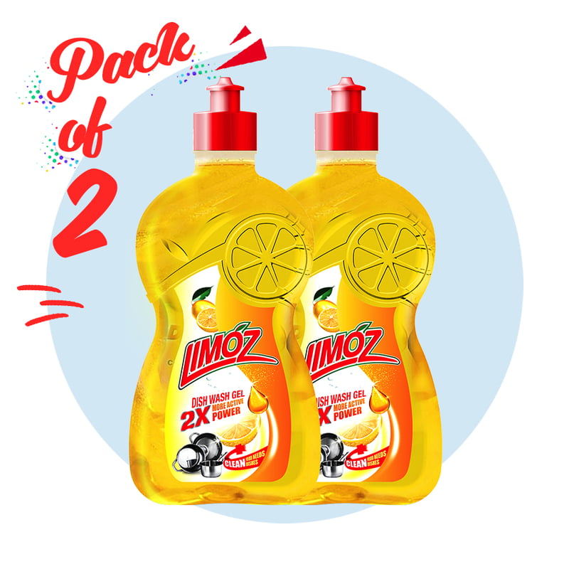 LIMOZ | 2X Dish Wash Gel 500ML (Pack of 2)