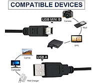 USB TO 5 PIN CABLE 1.5 M ( MINI USB ) USB TO 5 PIN CABLE 1.5 M ( MINI USB )