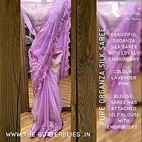 ORGANZA SILK SAREE MCNSORZ22452 ORGANZA SILK SAREE MCNSORZ22452