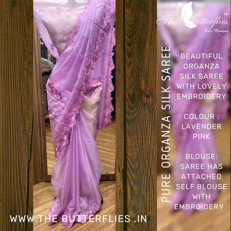 ORGANZA SILK SAREE MCNSORZ22452 ORGANZA SILK SAREE MCNSORZ22452