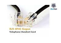 DotNet RJ-11 Phone Handset Telephone cable cord DotNet RJ-11 Phone Handset Telephone cable cord