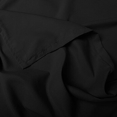 Pillow Cover Non-Framed Glace Cotton 300 TC - Plain - Black Pillow Cover Non-Framed Glace Cotton 300 TC - Plain - Black