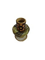 Handmade Beautiful Oval Shaped Flower Pot made of Bamboo || Flower vase || Home Decor || for Home and Office Handmade Beautiful Oval Shaped Flower Pot made of Bamboo || Flower vase || Home Decor || for Home and Office
