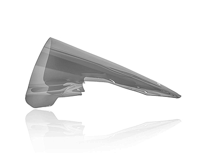 WRS Race High Windscreen Transparent for BMW S1000RR 2023 Onwards