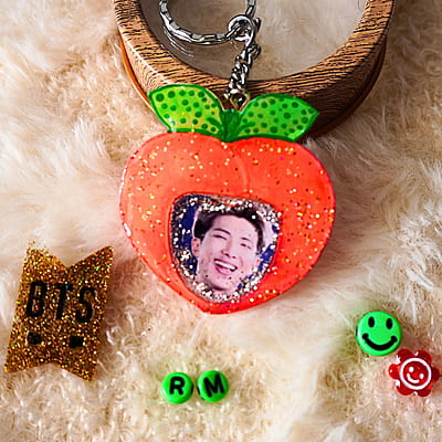 BTS/RM/KPOP PHOTO KEYCHAIN