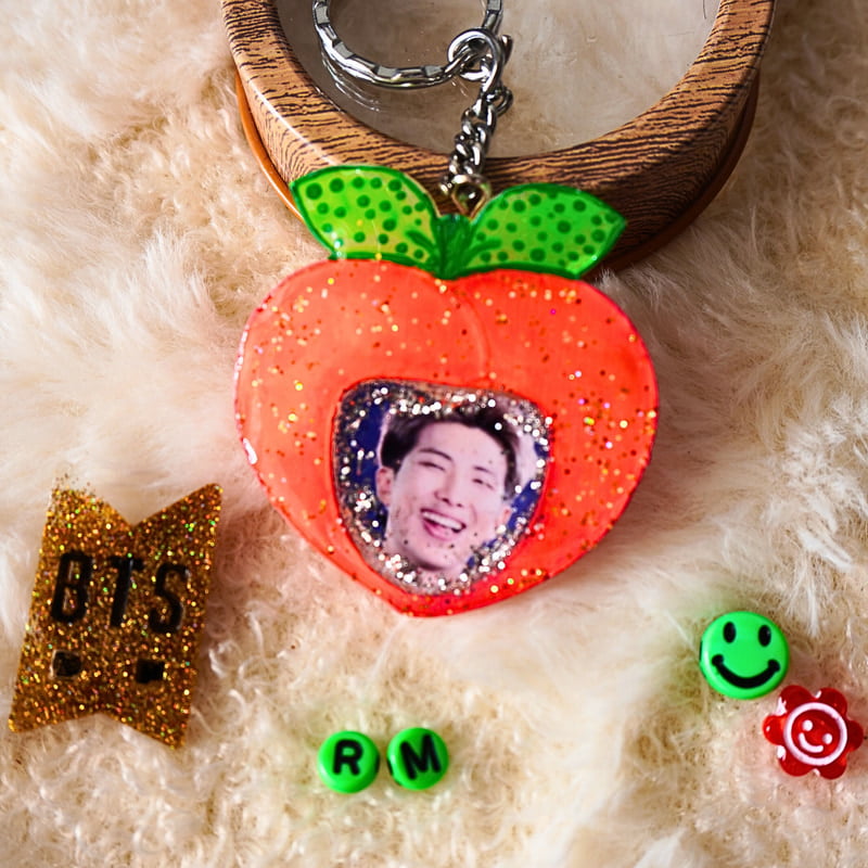 BTS/RM/KPOP PHOTO KEYCHAIN