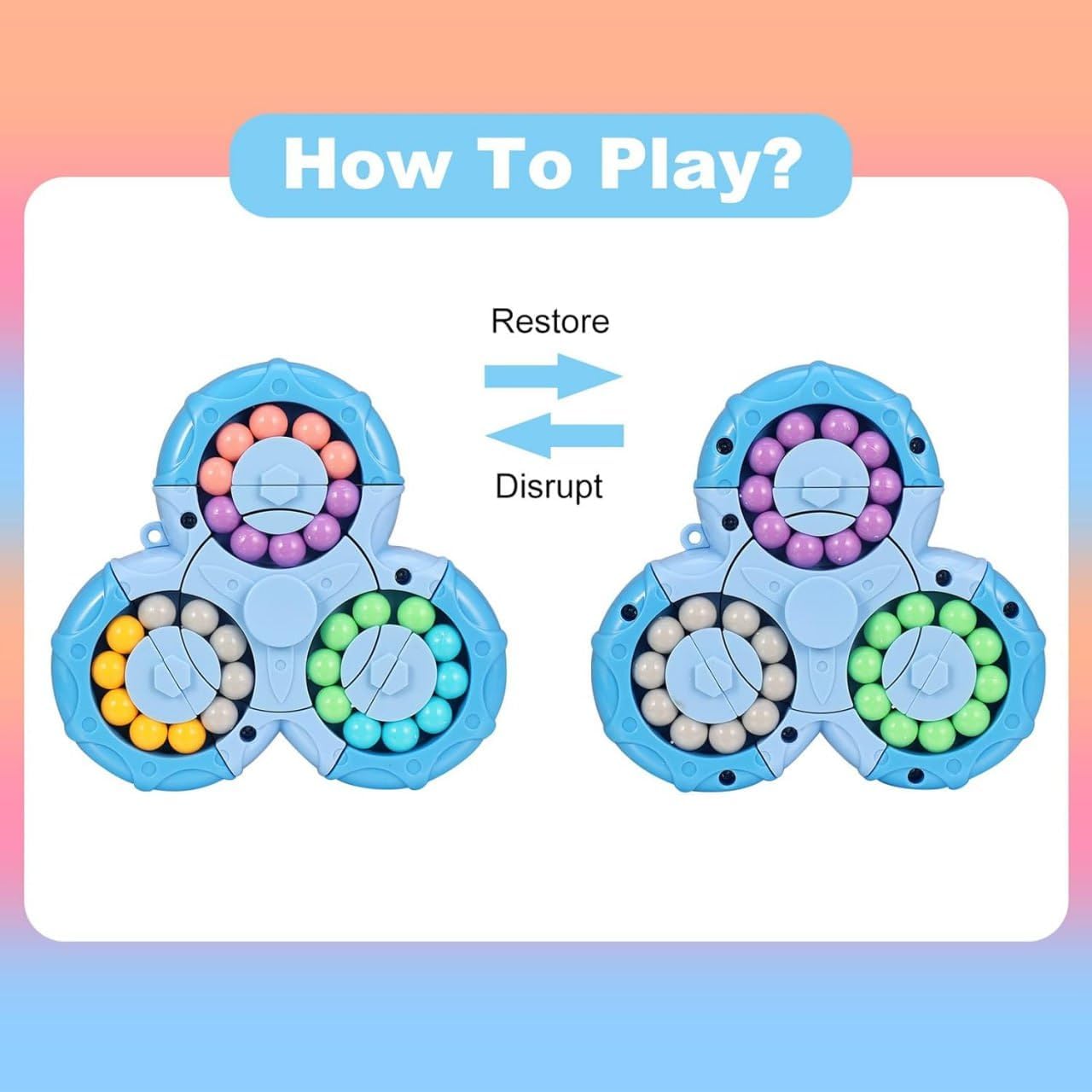 Magic Bean Rotating Cube Magic Bean Rotating Cube