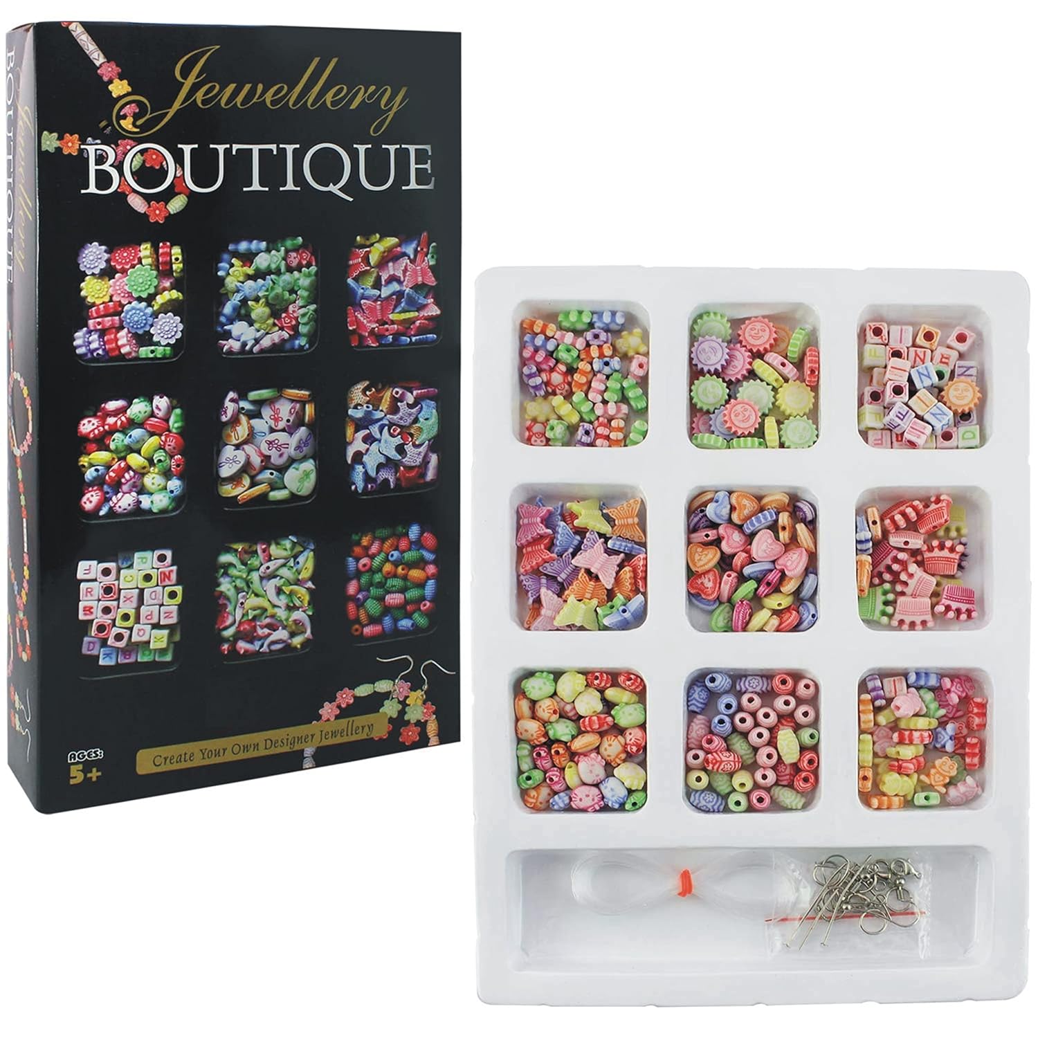 Jewelry Boutique, Fun Game, Multi-Colour Beads Jewelry Boutique, Fun Game, Multi-Colour Beads