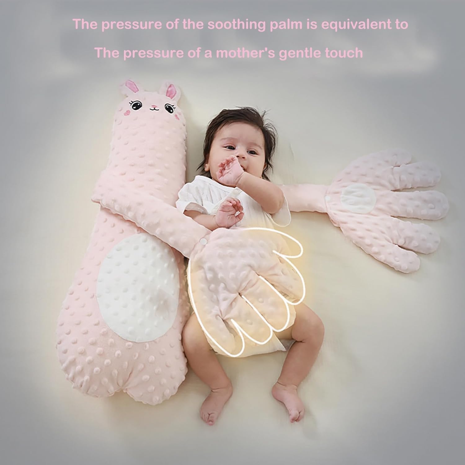 Baby Sleep Soother with Adjustable Patting, Newborn Comfort Pillow, Remote Control Baby Sleep Soother with Adjustable Patting, Newborn Comfort Pillow, Remote Control