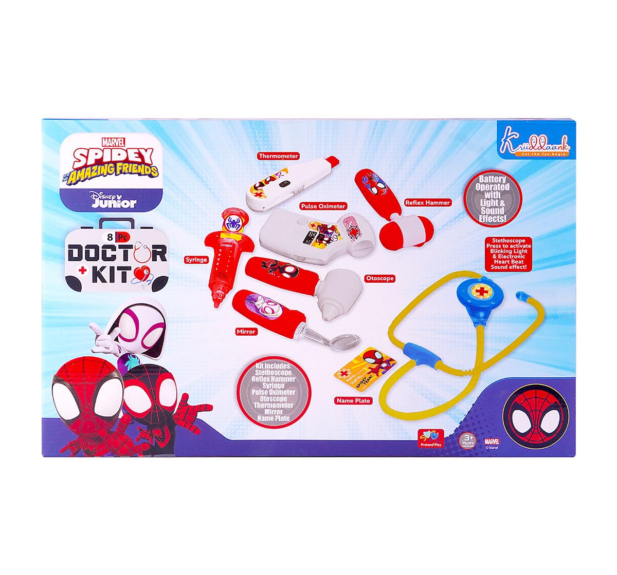 Spiderman Doctor Kit with Lights & Sounds