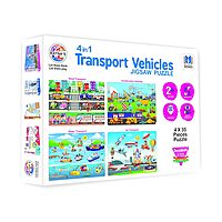 4in1 Transport Vehicles Jigsaw Puzzle