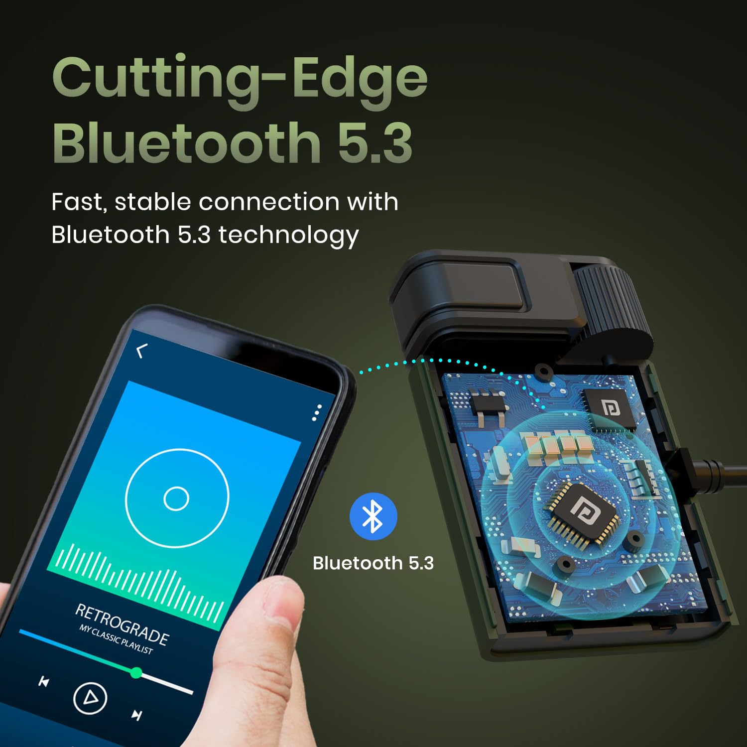 Portronics Auto Tune Car Bluetooth Receiver with Hands-Free Calling, Playing Music, Dynamic Lighting, 1m USB/AUX Cable, Bass Control Roller Portronics Auto Tune Car Bluetooth Receiver with Hands-Free Calling, Playing Music, Dynamic Lighting, 1m USB/AUX Cable, Bass Control Roller