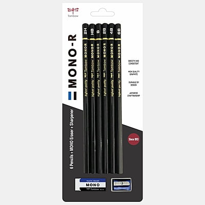 Tombow Mono R Graphite Drawing Set