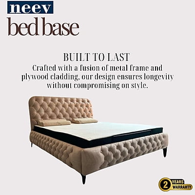 Neev Upholstered Bed Base