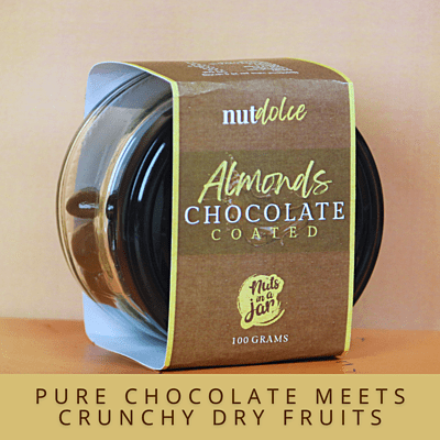 Nut Dolche Chocolate Coated Almonds 100 Grams