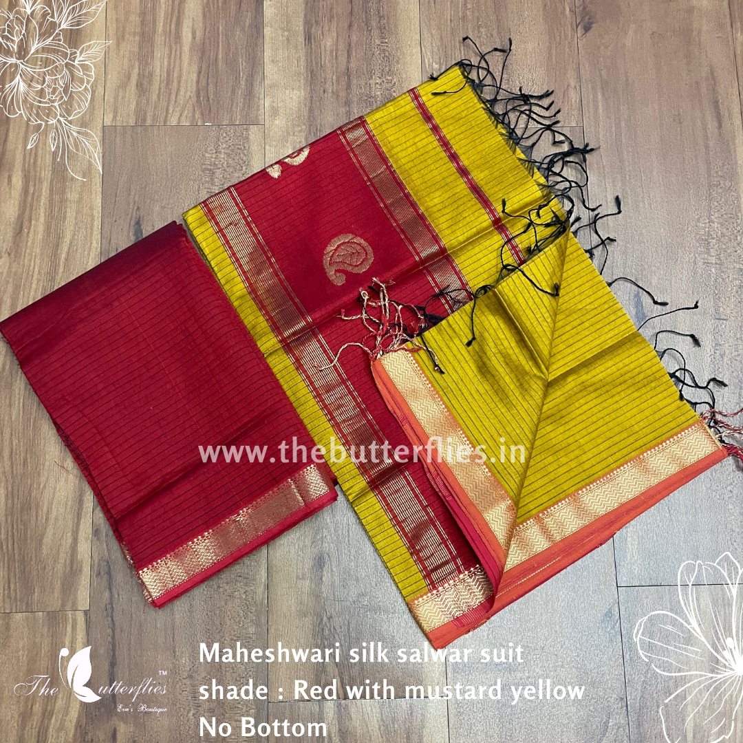 MAHESHWARI SILK SALWAR  MBHCSCR23218