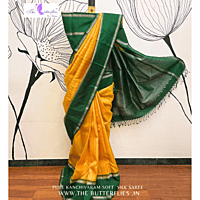 Pure Kanchivaram Silk saree SJSSKAN19952 Pure Kanchivaram Silk saree SJSSKAN19952