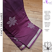 FANCY SILK SAREE DCMSBHS24298