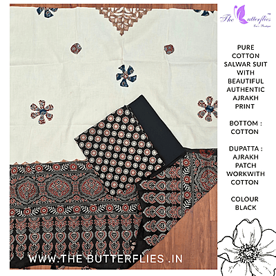 PURE COTTON SALWAR SUIT APFCCOT24235