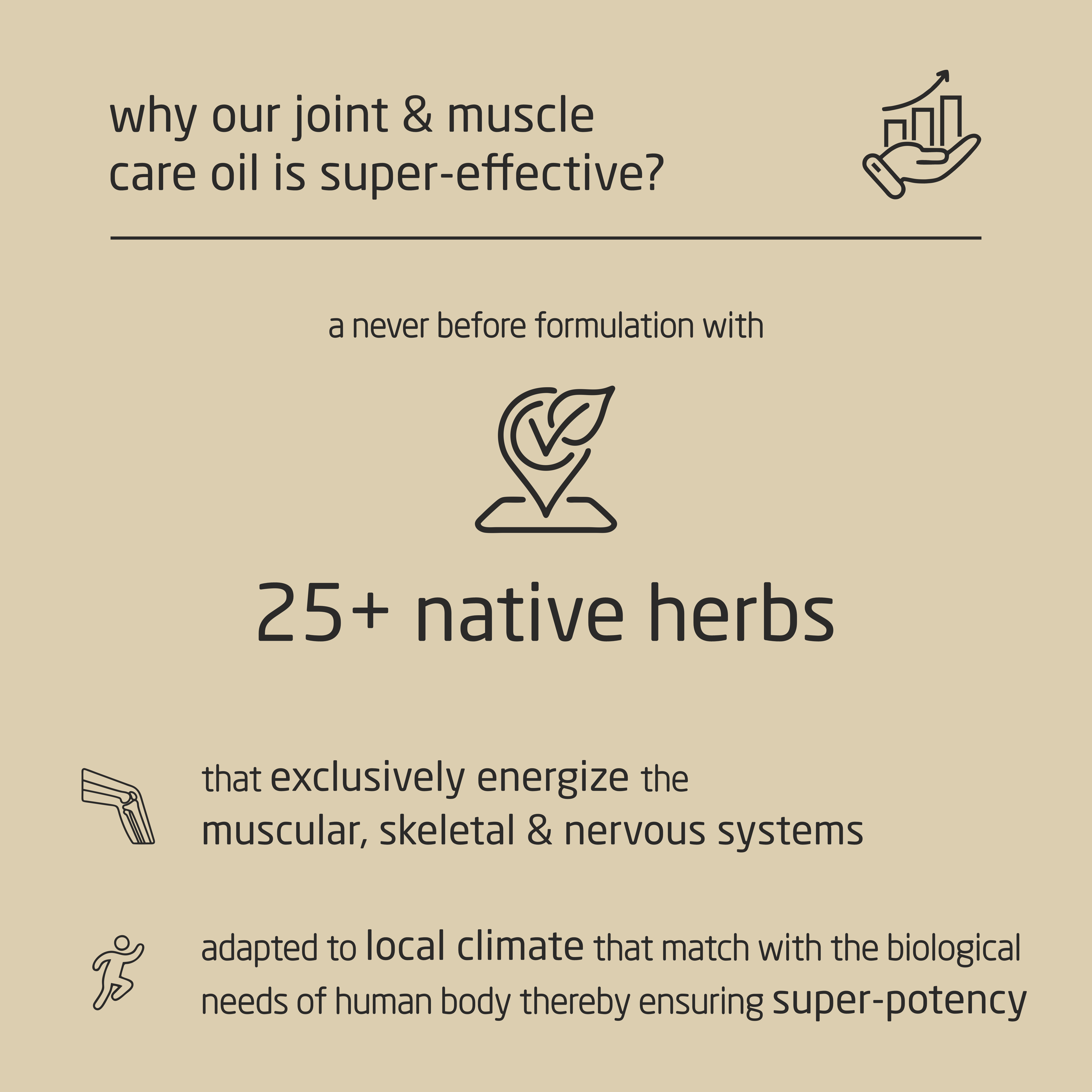 Premium Herbal Cold-Infused Joint & Muscle Care Oil - 100ml Premium Herbal Cold-Infused Joint & Muscle Care Oil - 100ml