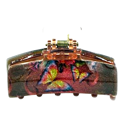 Elegant Printed Hair Claw Clip