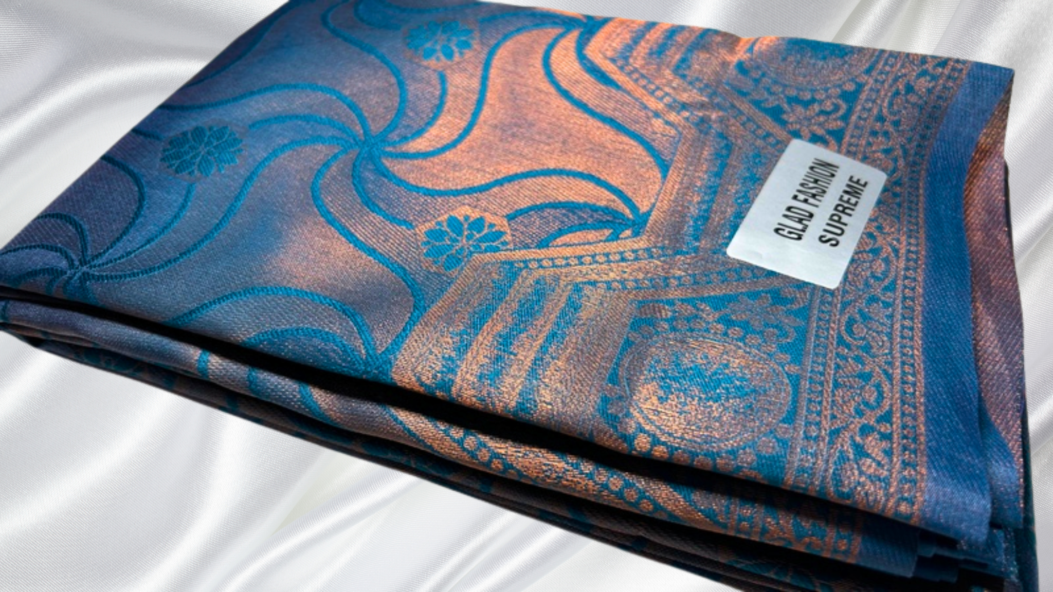 Supreme Kubera Pattu Saree - Dark Blue