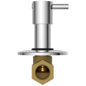 EL-1823 Concealed Stop Cock 15mm Body With Upper Part Set