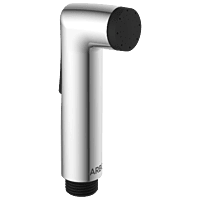 HF-12 ABS Round Health Faucet With Hook & 1.2 Mtr. S.S. Tube