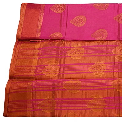 T.Meena Butta Saree (Pink)