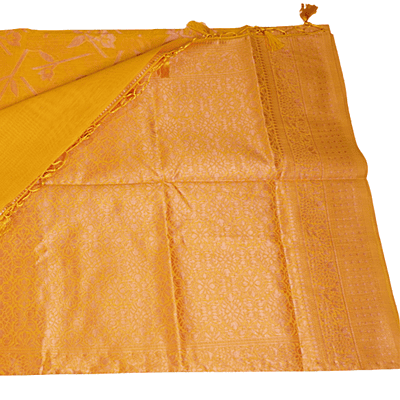 Shloka Saree (Yellow)