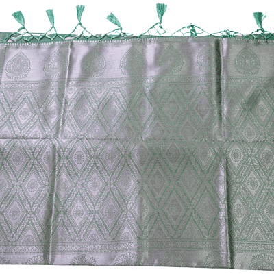 Shloka Saree (Pista)